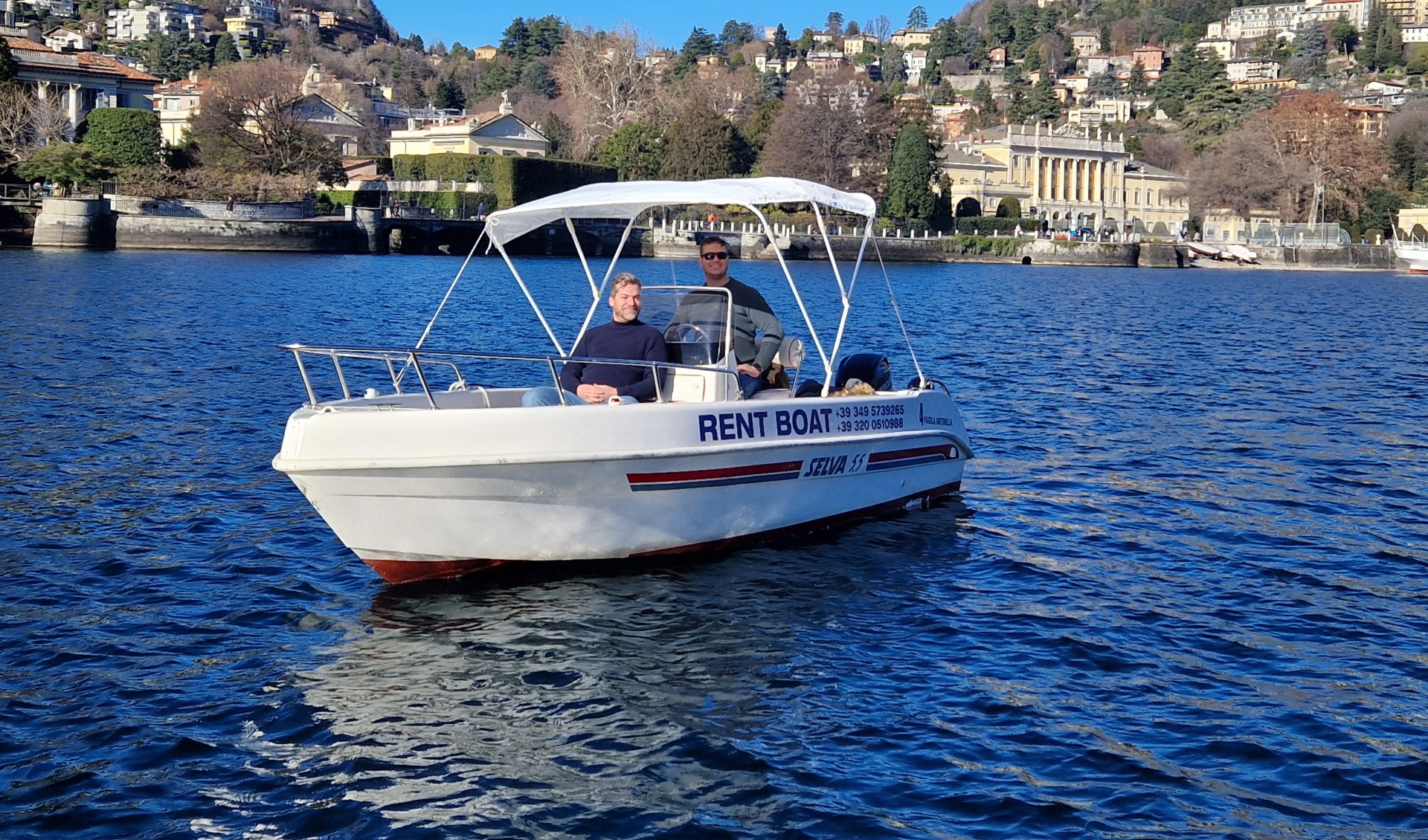 Selva 5.5 m — noleggio barca Lago di Como